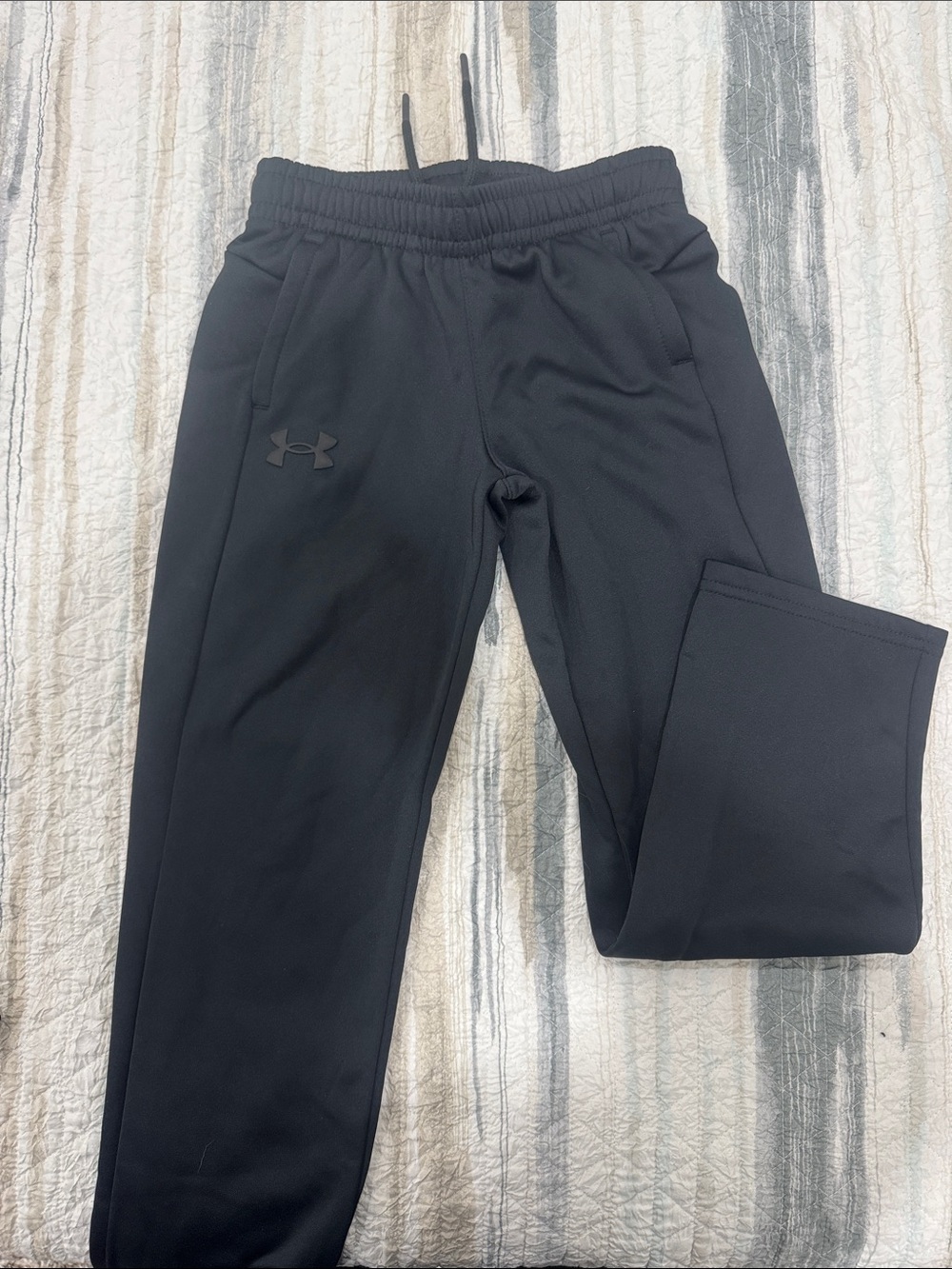 Under Armour Kids Black Jogger Sweatpants
